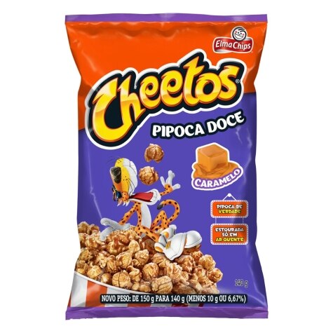 Salgadinho Elma Chips Cheetos Onda Requeijão 150g - Compre Online