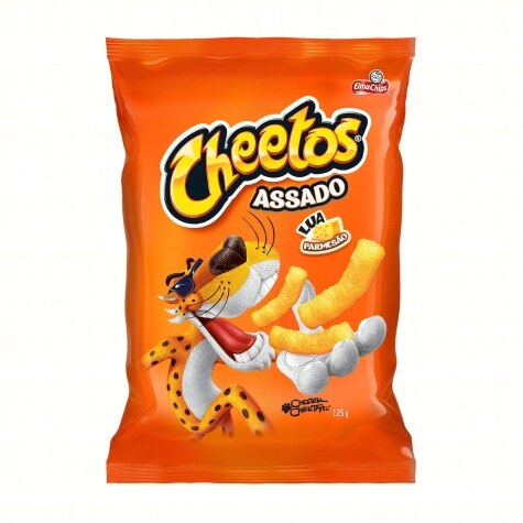 Biscoitos Salgadinhos Elma Chips Cheetos requeijao Caixa c/ 30 De