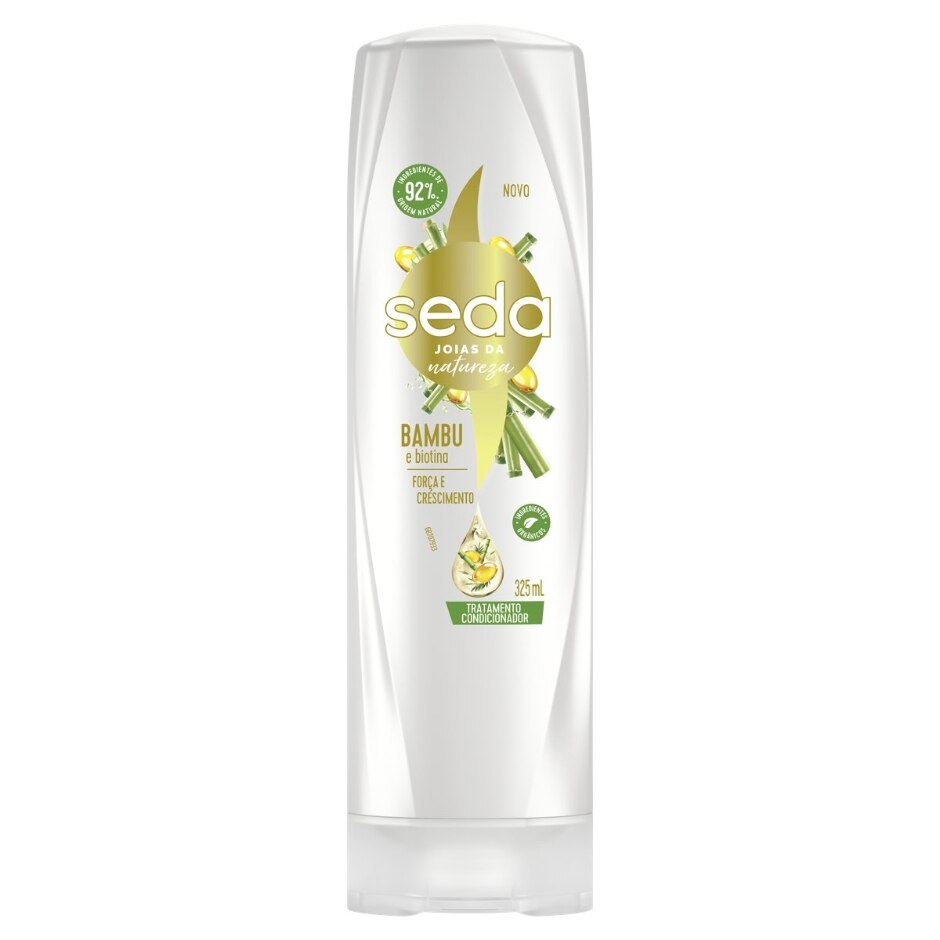 Shampoo Seda Recarga Natural Hidratação Antinós Frasco 325ml
