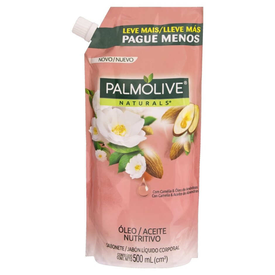 Sabonete Líquido Palmolive Naturals Óleo Nutritivo Refil 200ml - Pague Menos