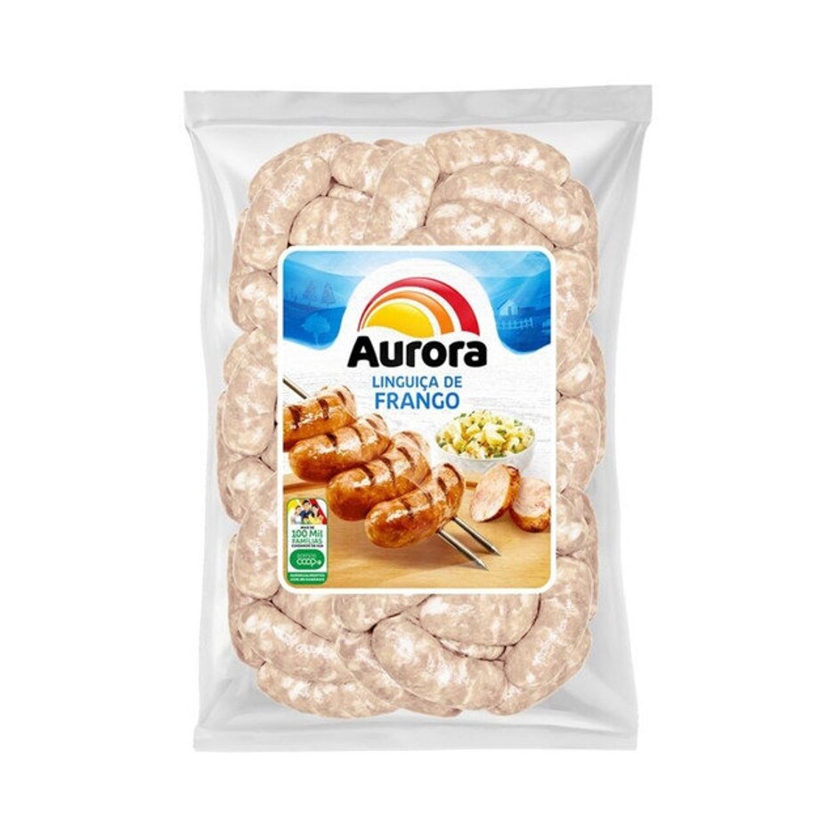 Linguiça De Frango Aurora 500G